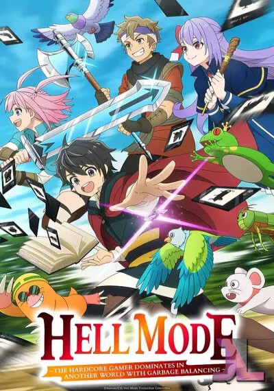 Hell Mode: Yarikomizuki no Gamer wa Hai Settei no Isekai de Musou suru online